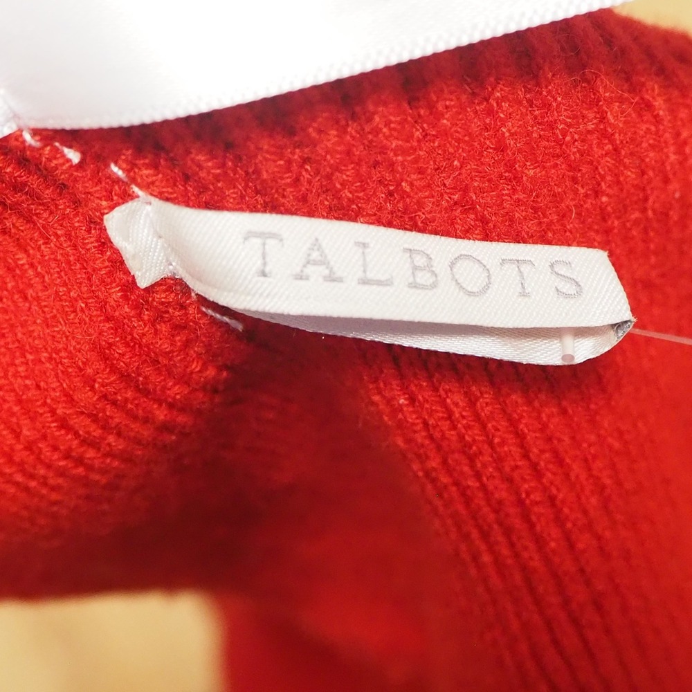 Talbots Ruffle Ribbed Knit Scarf- New With Tags- Winter Holiday Accessory - Picture 8 of 10